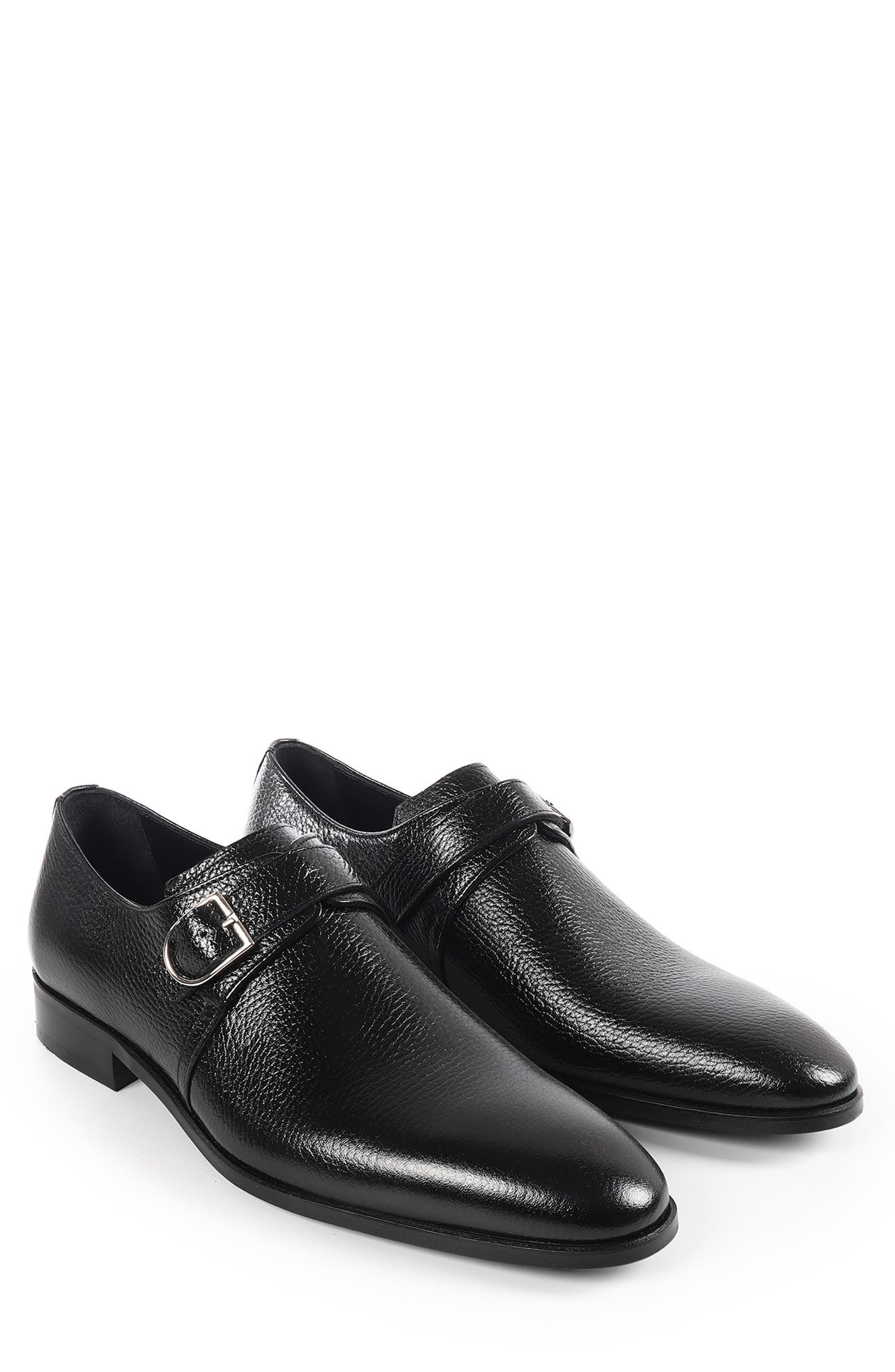 VELLAPAIS Astra Monk Shoe, Alternate, color, Black