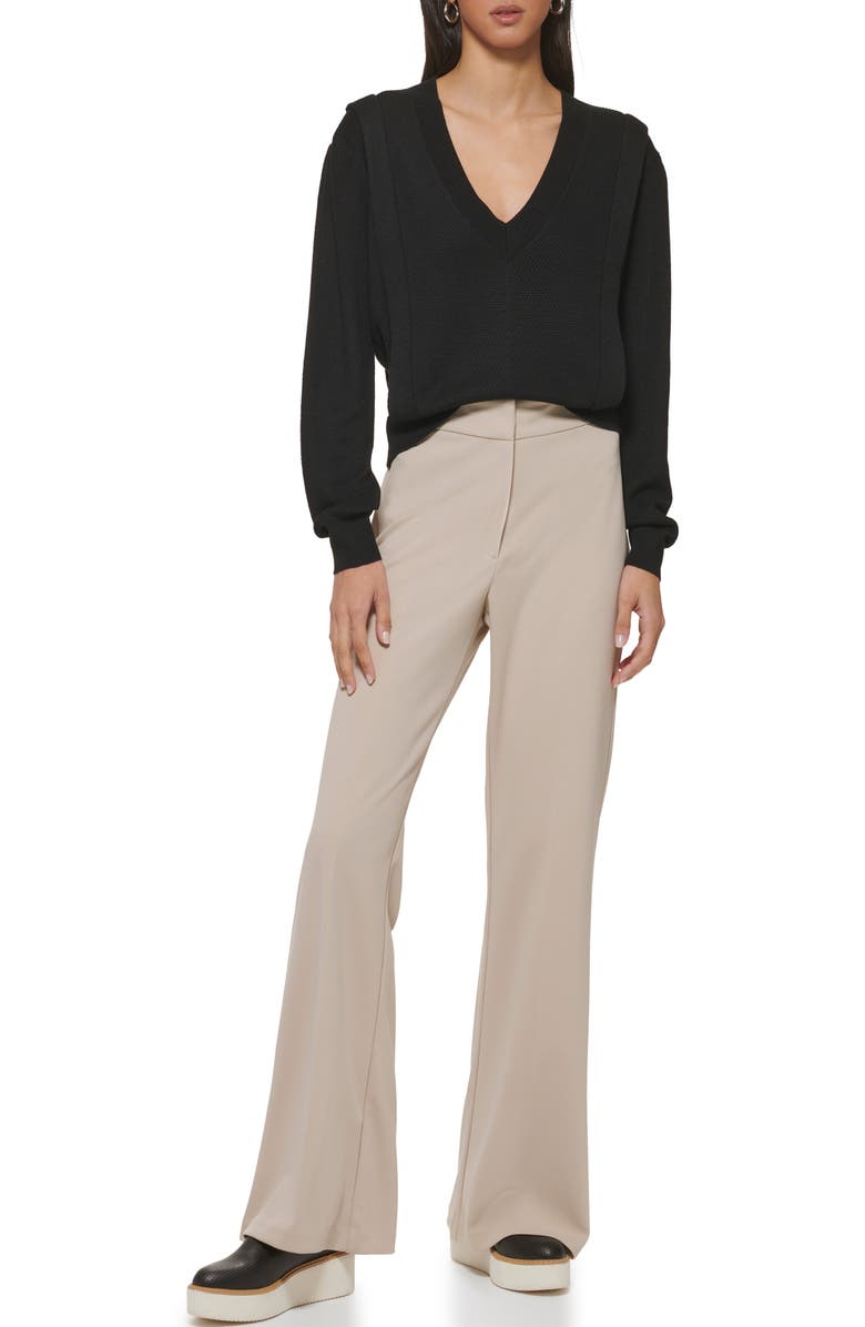 DKNY Flange Sweater, Alternate, color,