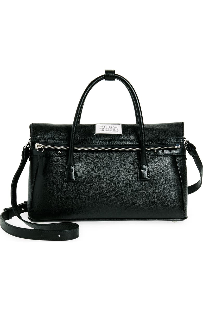 Maison Margiela Medium 5AC East/West Top Handle Bag, Main, color, Black