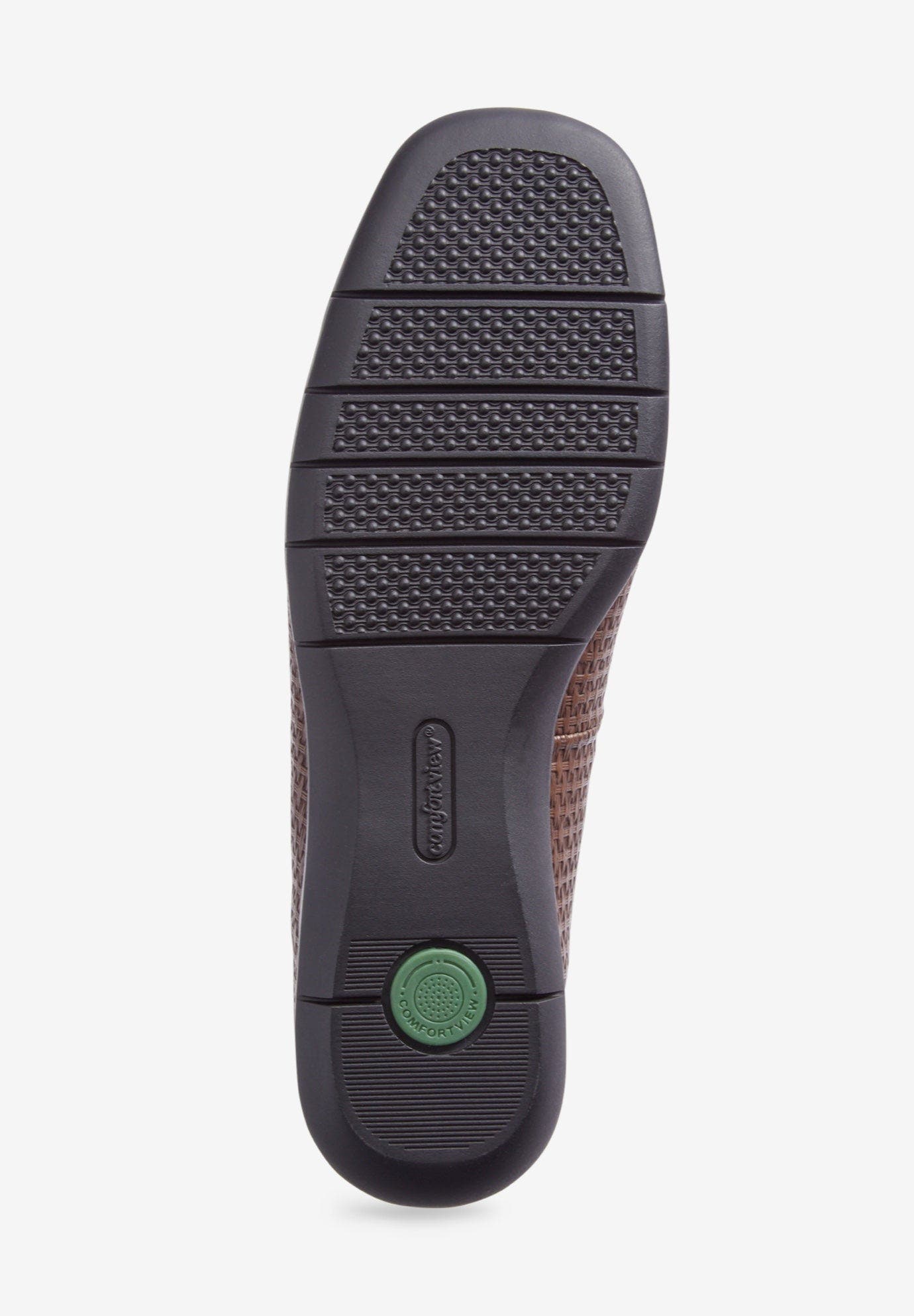 The Fay Slip On Flat, Alternate, color, BROWN WOVEN