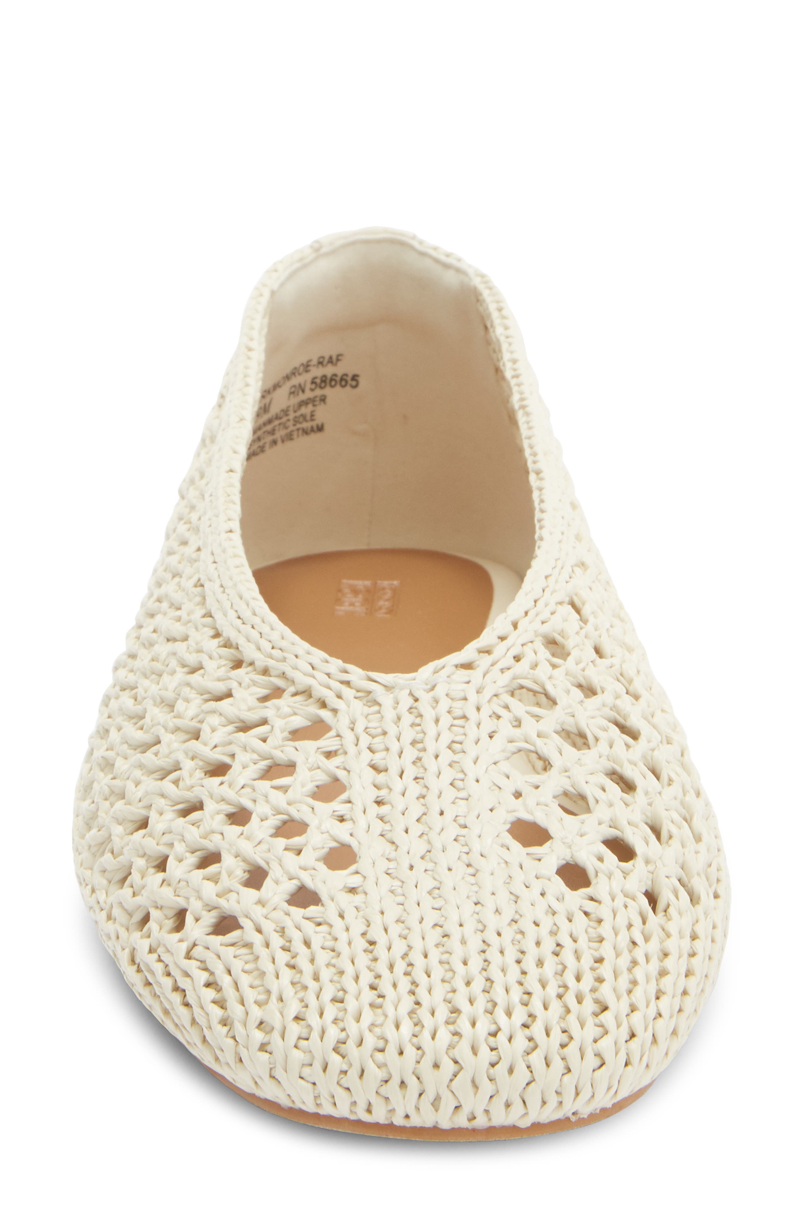 Monroe Weave Flat, Alternate, color, IVORY VANILLA
