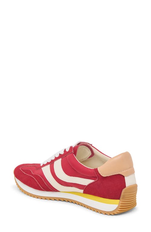 Dolce Vita Esha Sneaker In Ivory Multi Nylon