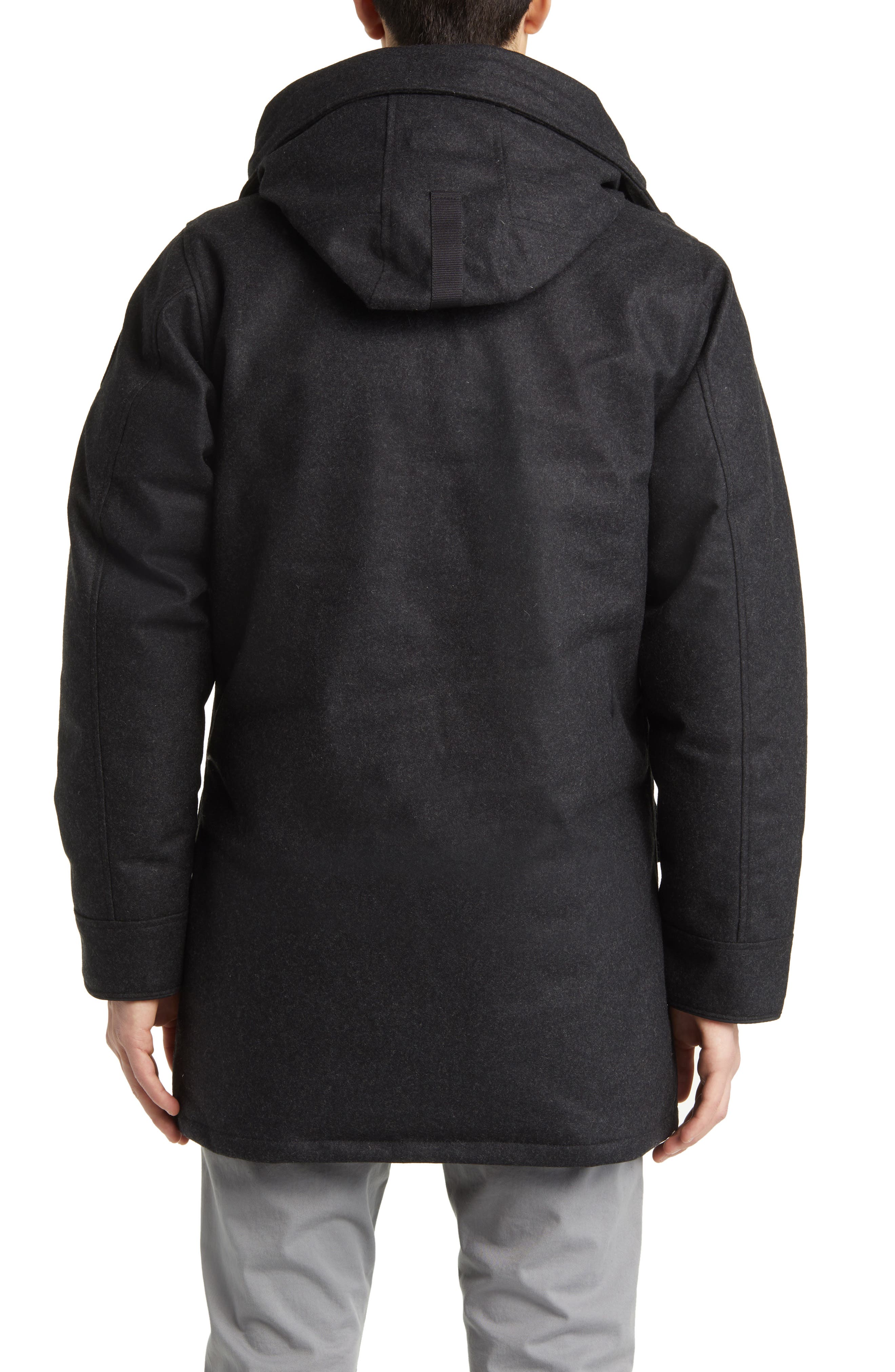 Langford Windproof 625-Fill Power Wool Blend Parka (Men) | Nordstrom