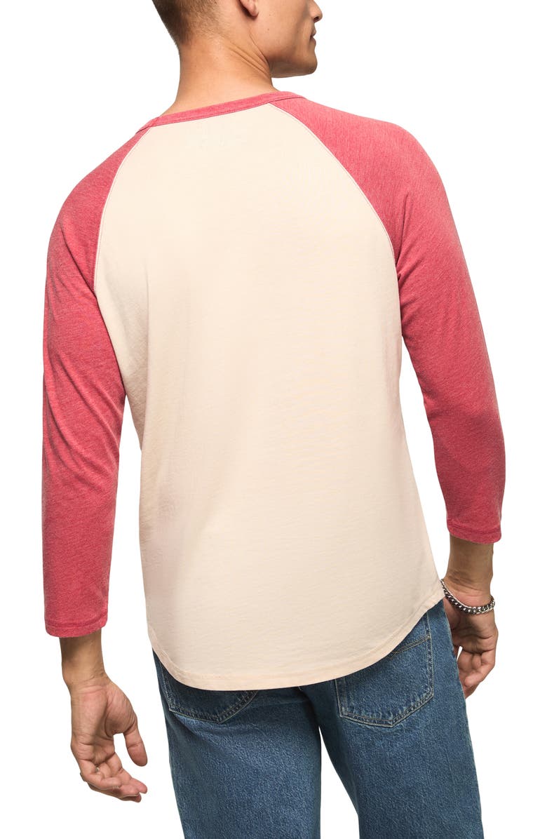 Lucky Brand Guns N' Rose Graphic Baseball T-Shirt, Alternate, color, Red Multi