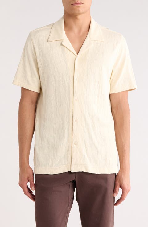 Resort Short Sleeve Cotton Shirt