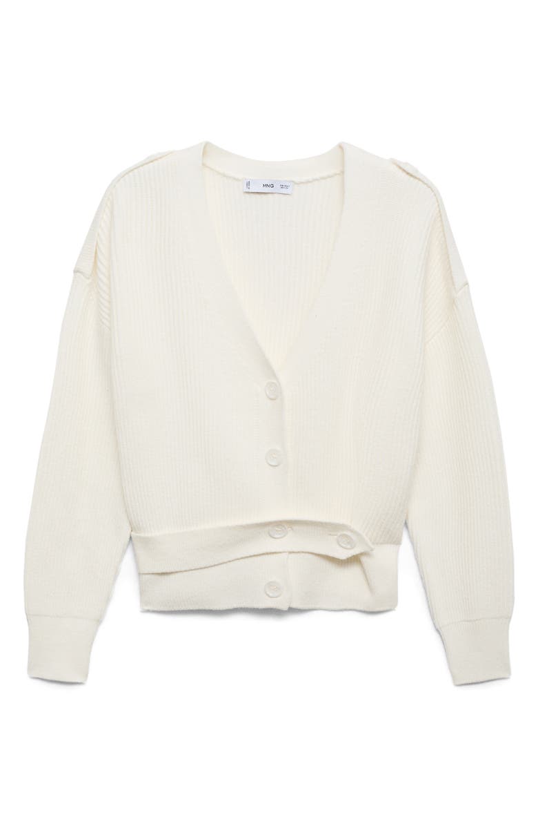 MANGO Button Tab Strap Cardigan, Alternate, color, 