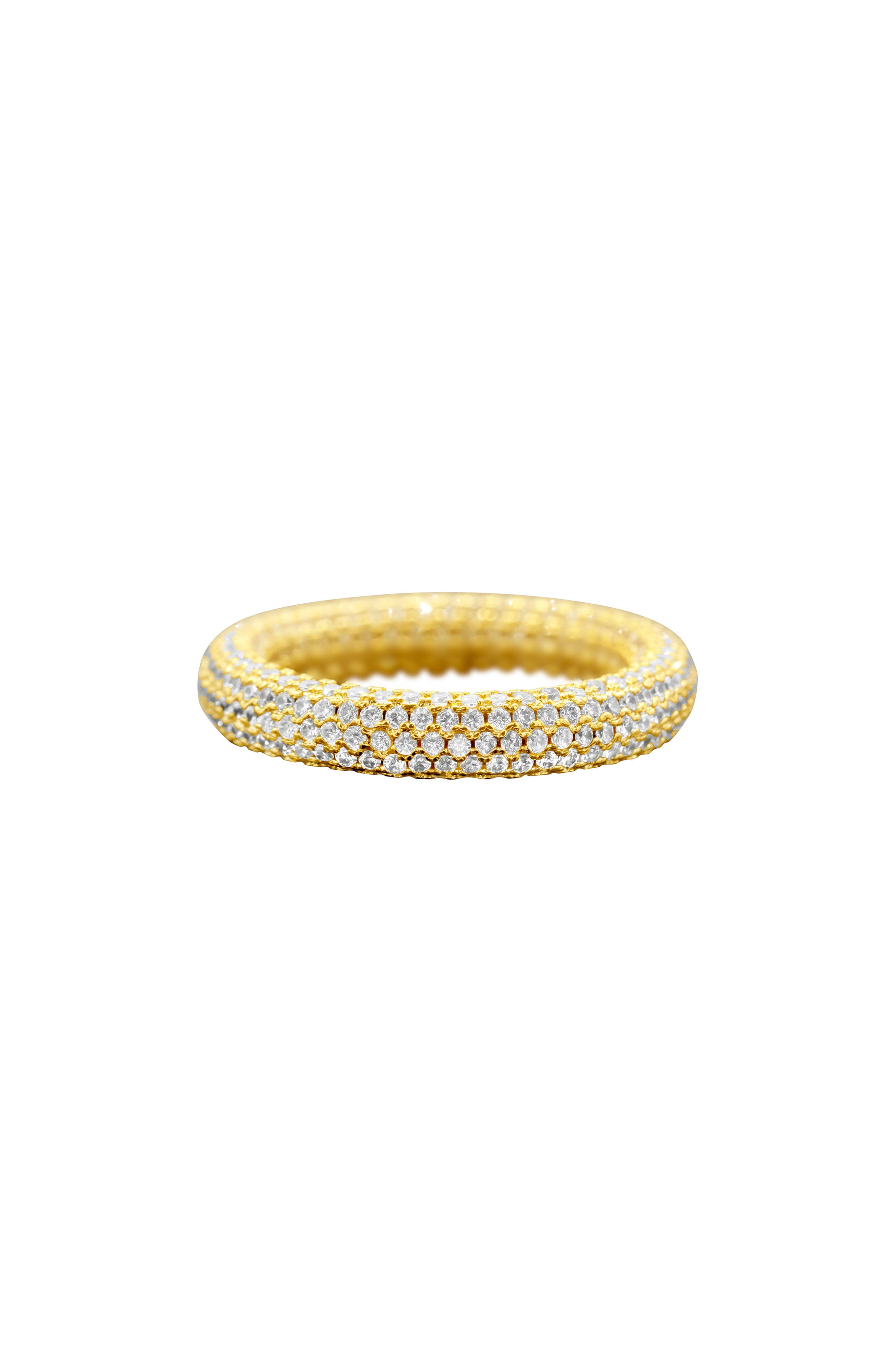 Adornia CZ Eternity Band Ring