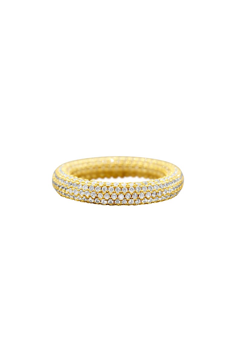 Adornia CZ Eternity Band Ring, Main, color, Gold