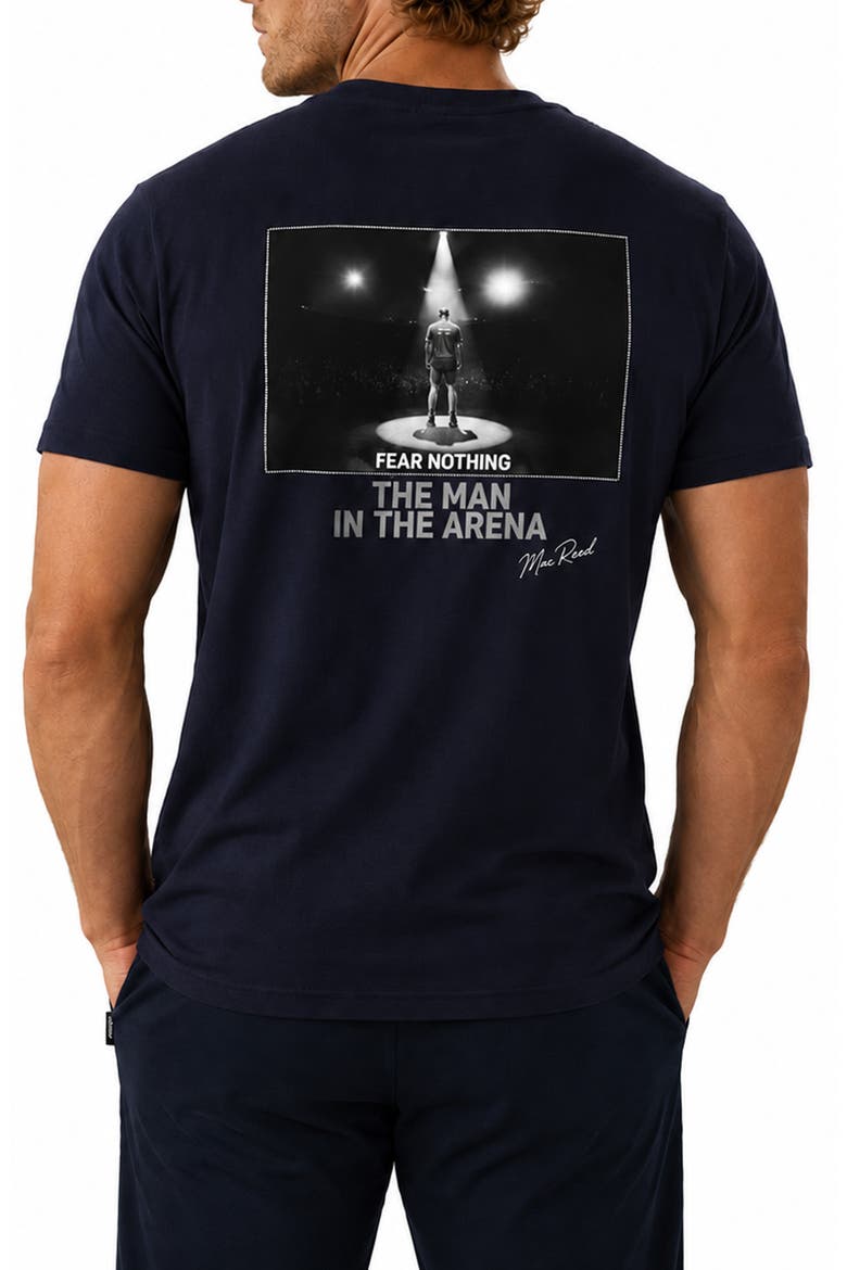 Marthyr0037 Black Graphic T-Shirt, Alternate, color, BLACK