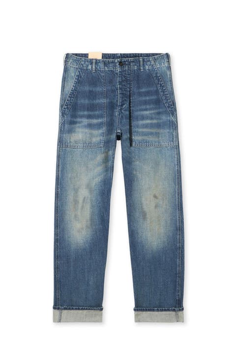 Newfatigue Custom Wash Denim Pants