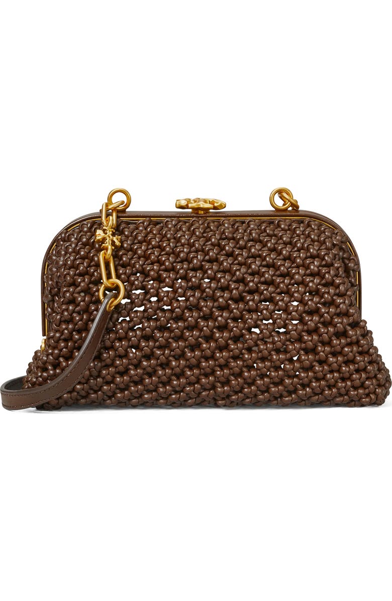 Tory Burch Cleo Macrame Mini Shoulder Bag, Main, color,