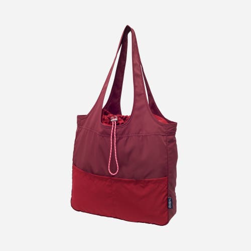 Bybba The Balos Tote Bag In Cranberry