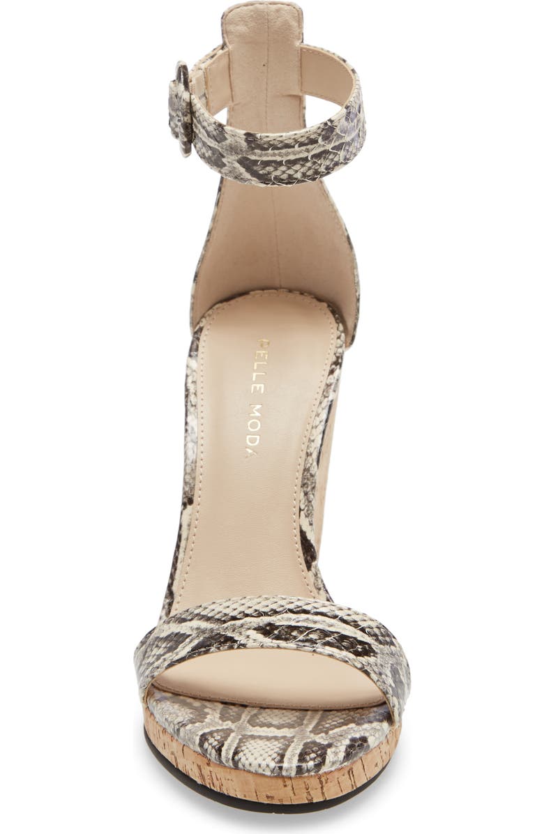 Pelle Moda Nisha Wedge Sandal, Alternate, color,