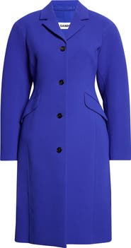 Jil Sander Sculpted Crepe Coat