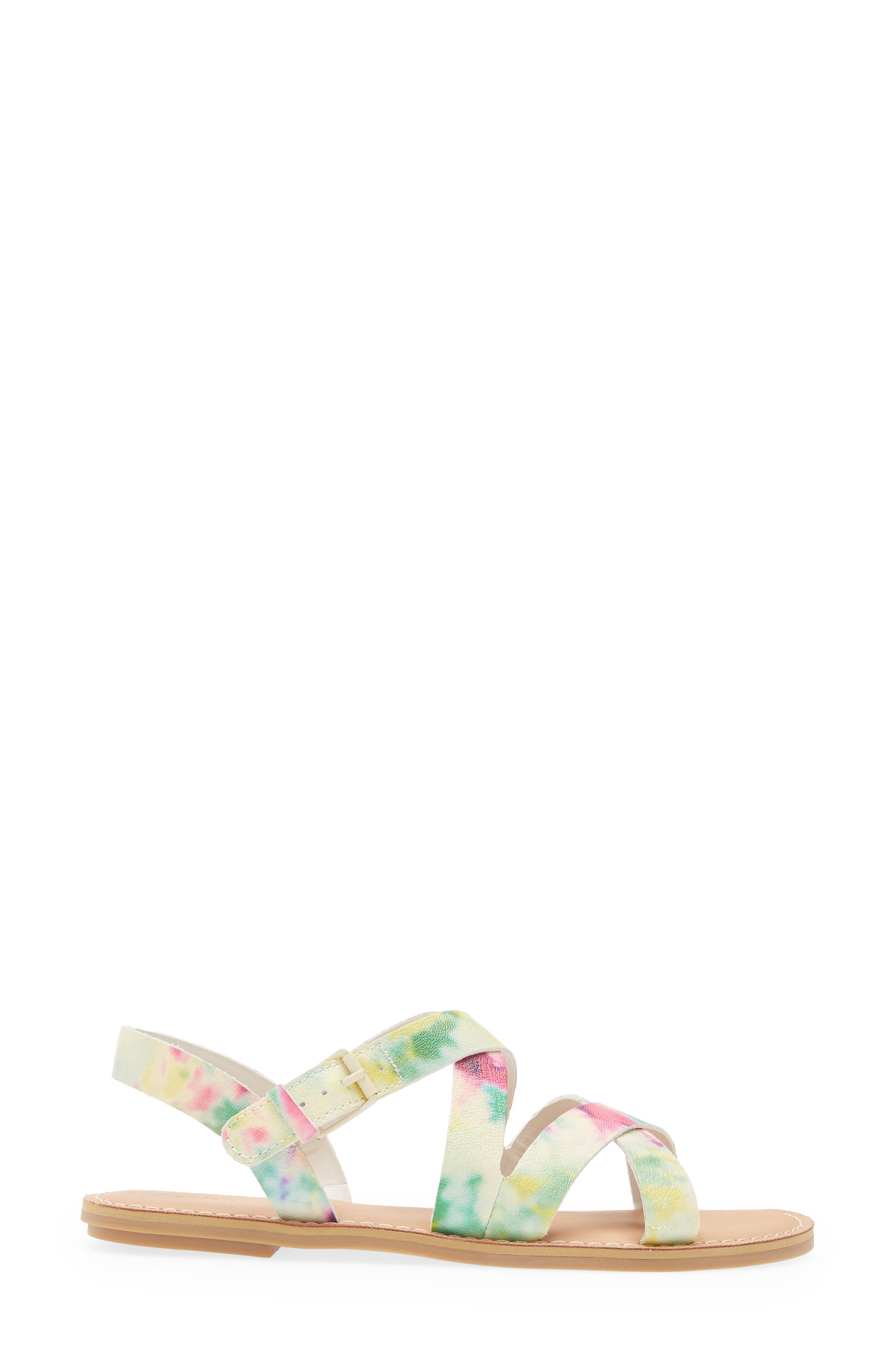 TOMS Sicily Flat Sandal, Alternate, color, Multi-Color