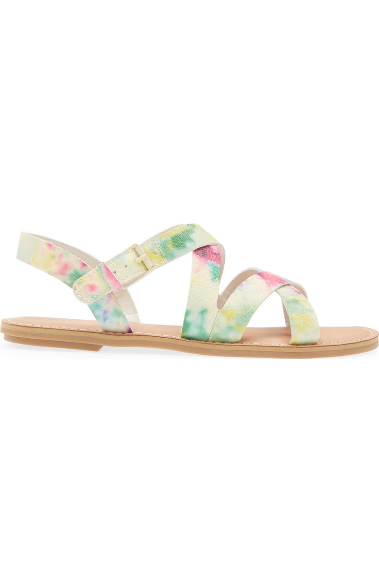 TOMS Sicily Flat Sandal, Alternate, color, Multi-Color