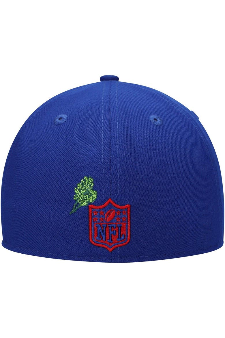 Men's New Era Royal New York Giants Stateview 59FIFTY Fitted Hat, Alternate, color, Royal