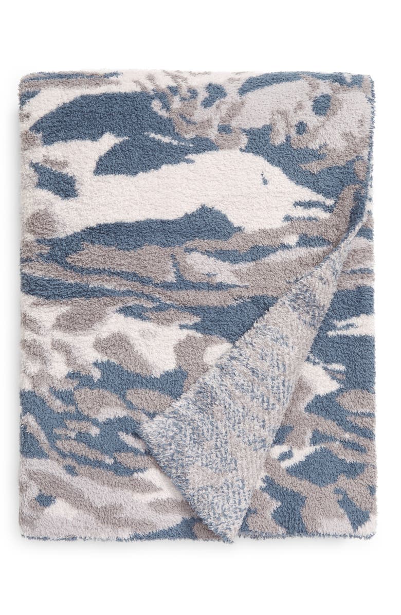 Barefoot Dreams<sup>®</sup> CozyChic<sup>™</sup> Abstract Camo Throw Blanket, Main, color, 