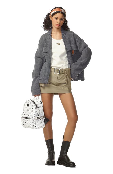 Stark Side Studs Backpack in Visetos