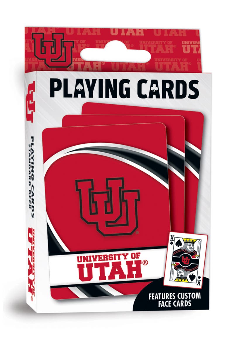 Utah Utes Playing Cards, Main, color, Multicolor