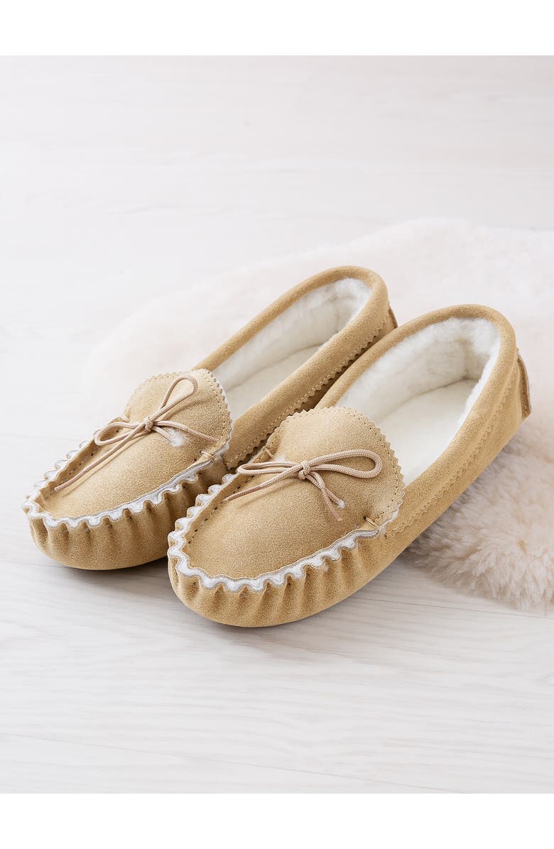 Celtic & Co. Soft Sole British Loafer, Alternate, color, Camel