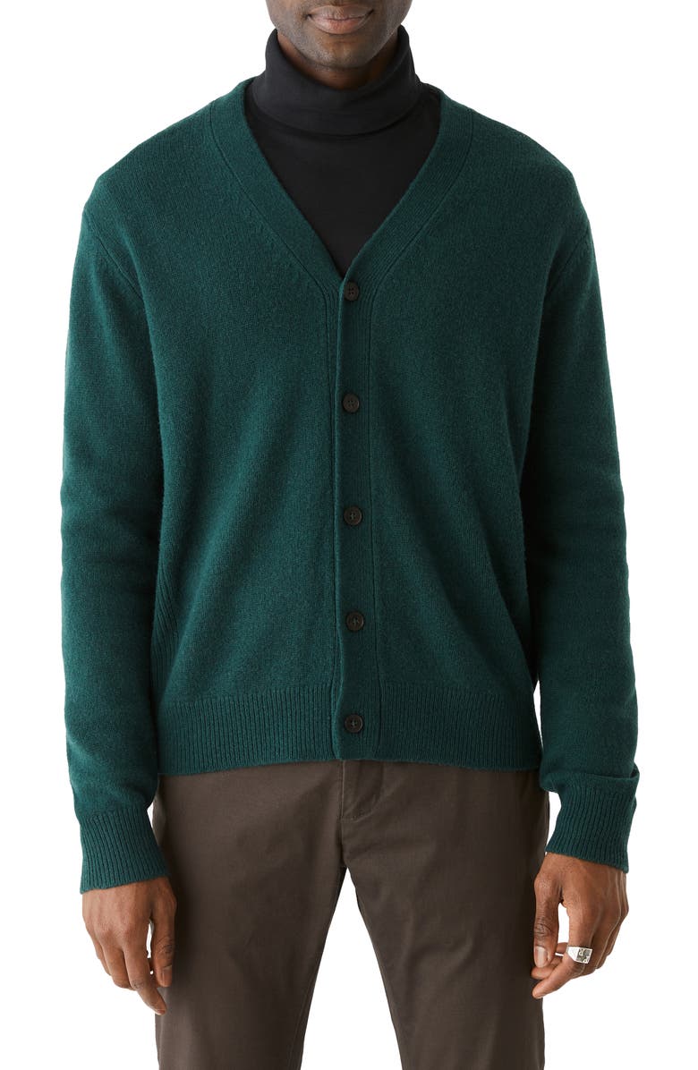 Frank And Oak Wool Blend Cardigan, Main, color, 