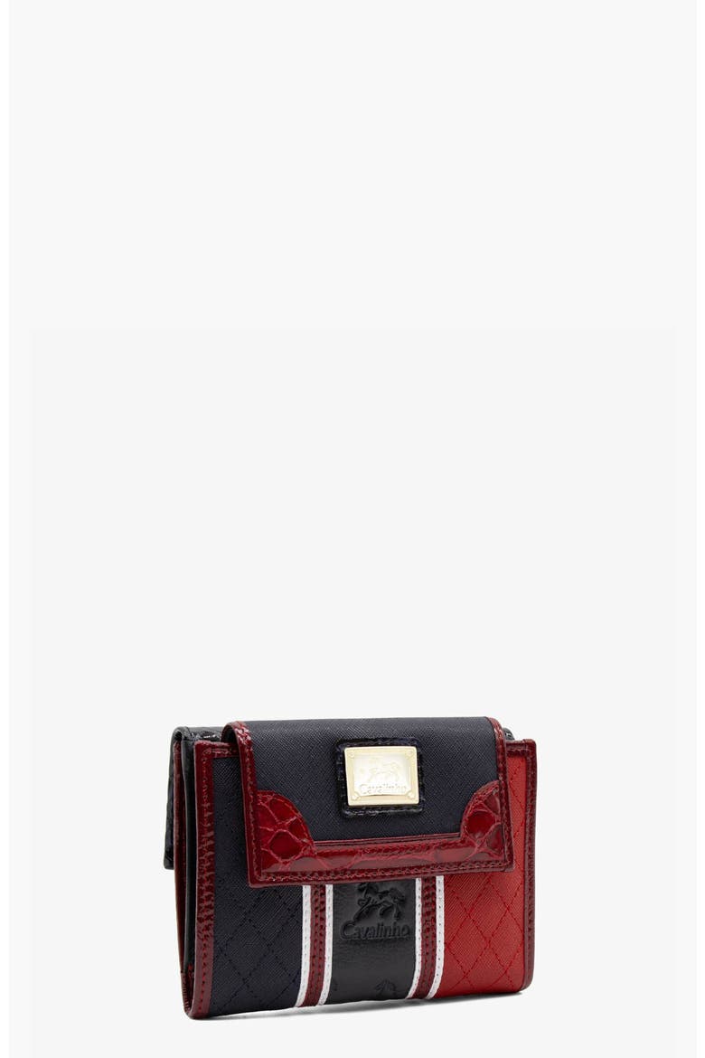 Prestige Wallet 215, Alternate, color, Navy / Red / White