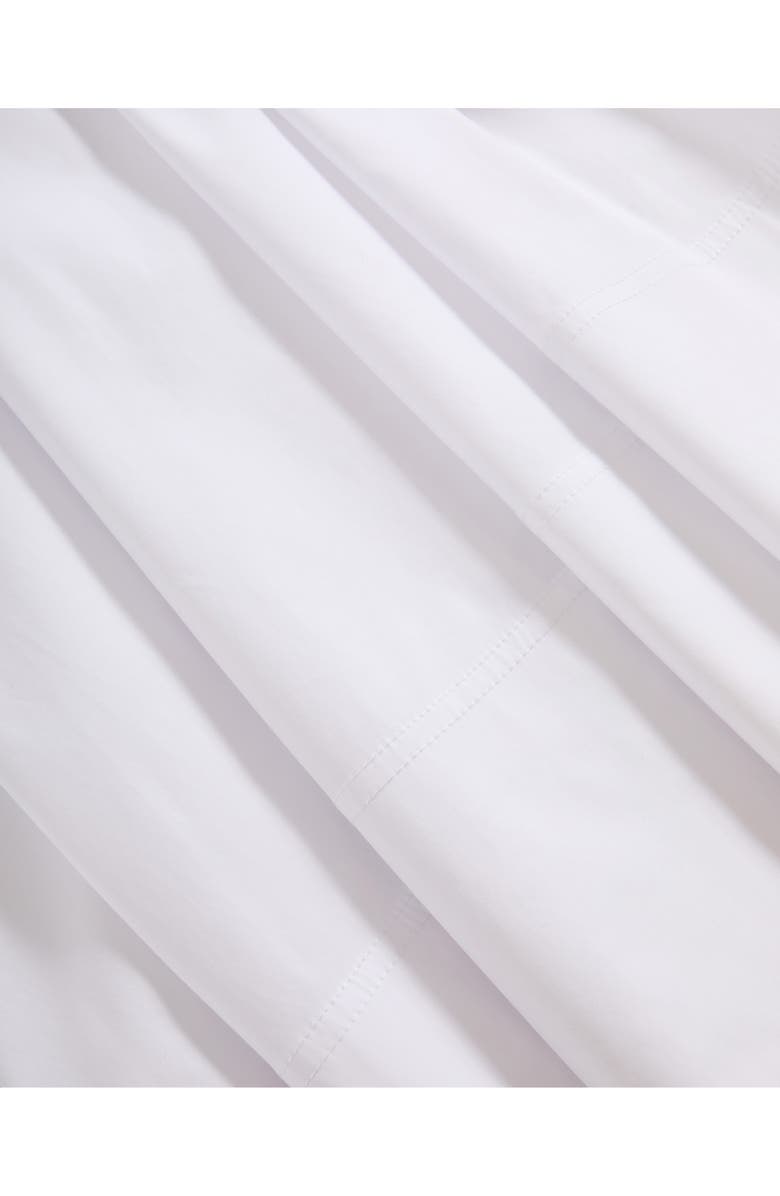 Veronica Beard Lisette Stretch Cotton Midi Dress, Alternate, color, White