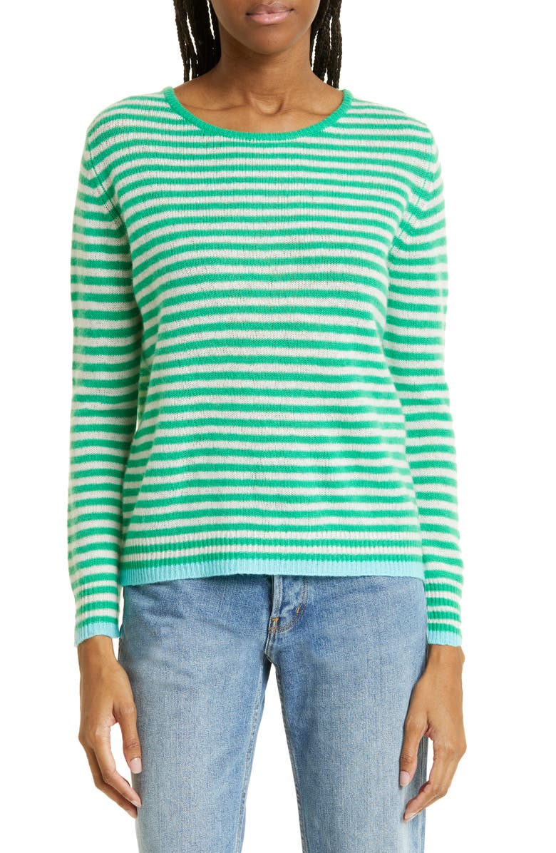 JUMPER 1234 Stripe Cashmere Sweater, Main, color, 