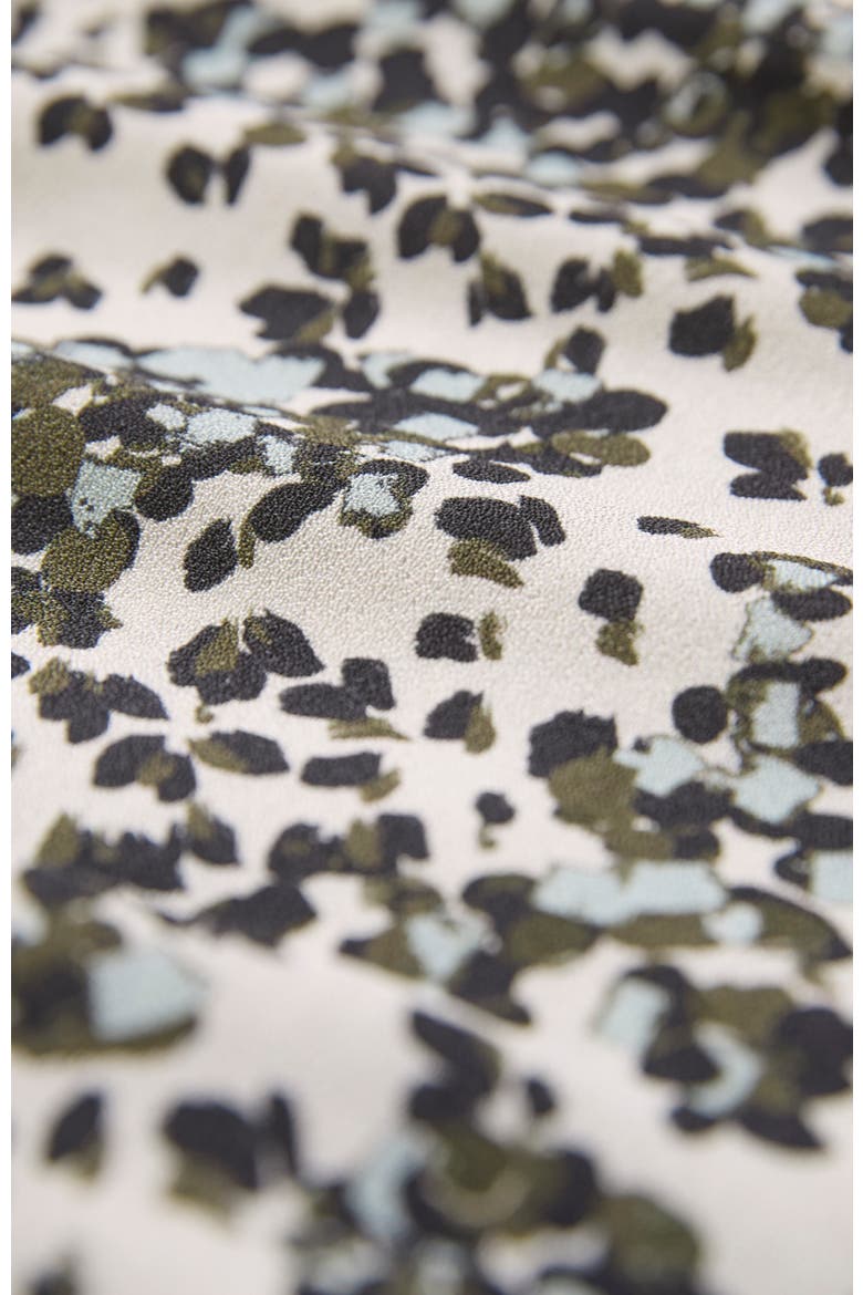 Printed Drop Shoulder Long Sleeve Shirt, Alternate, color, Ecru Confetti Print
