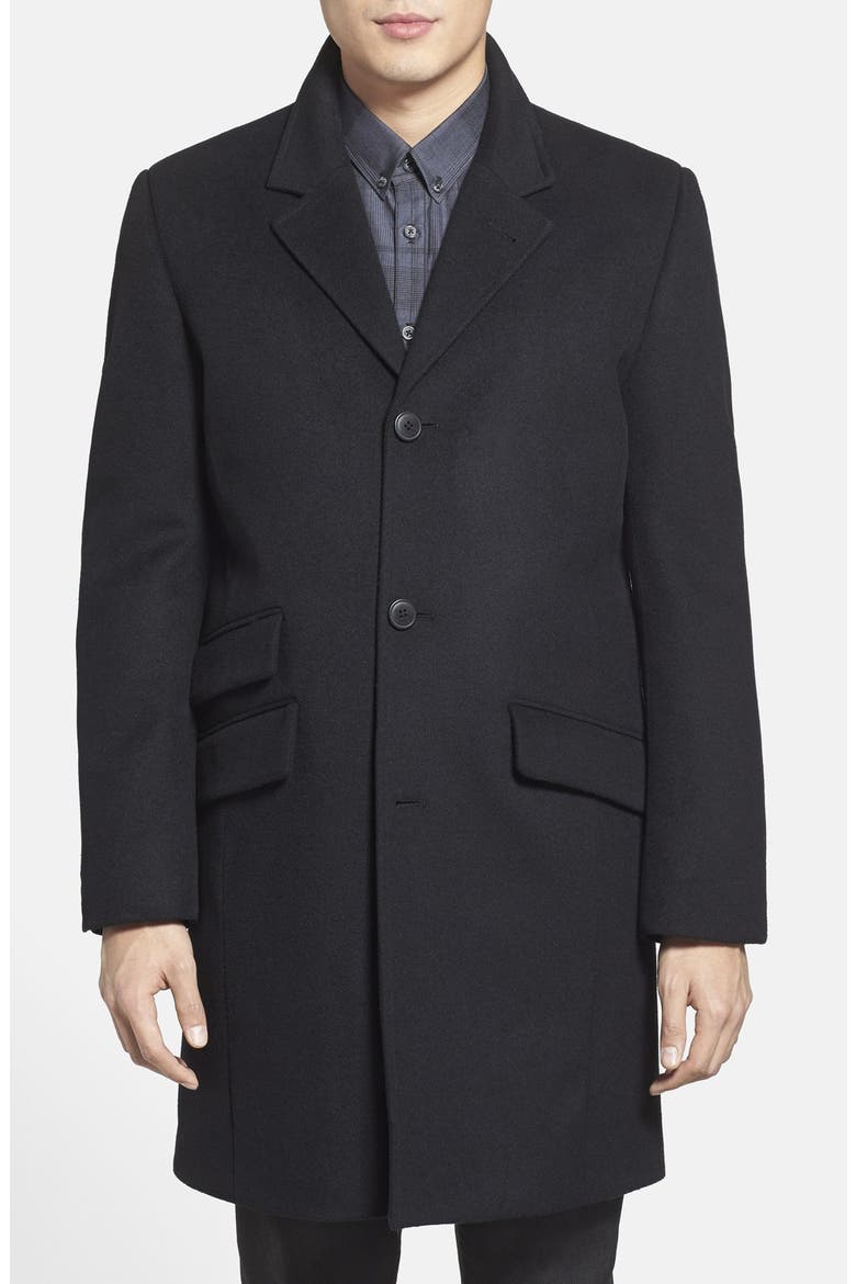 Topcoat, Main, color, BLACK
