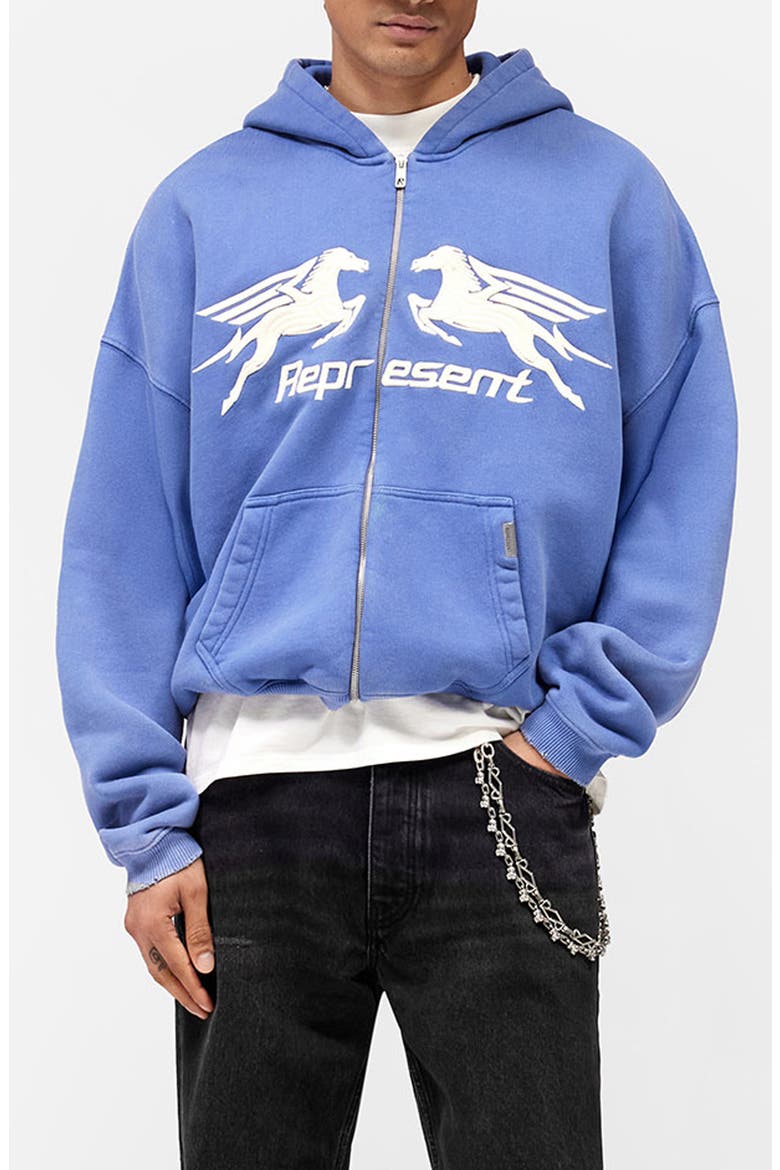 Pegasus Graphic Zip Hoodie (Men) | Nordstrom