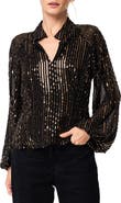 CIEBON Susanna Sequin Top