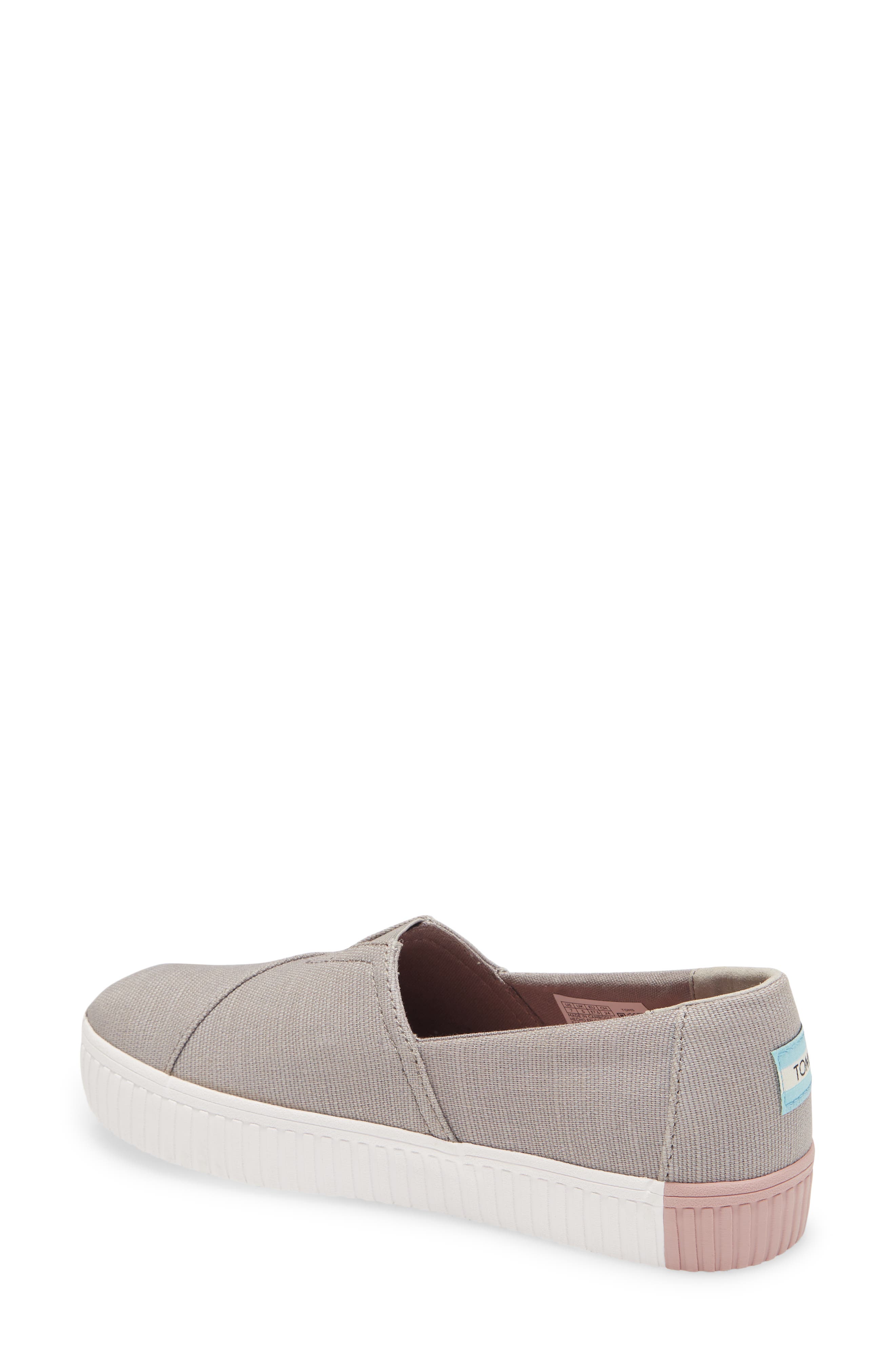 TOMS Tie Dye Canvas Slip-On, Alternate, color, 