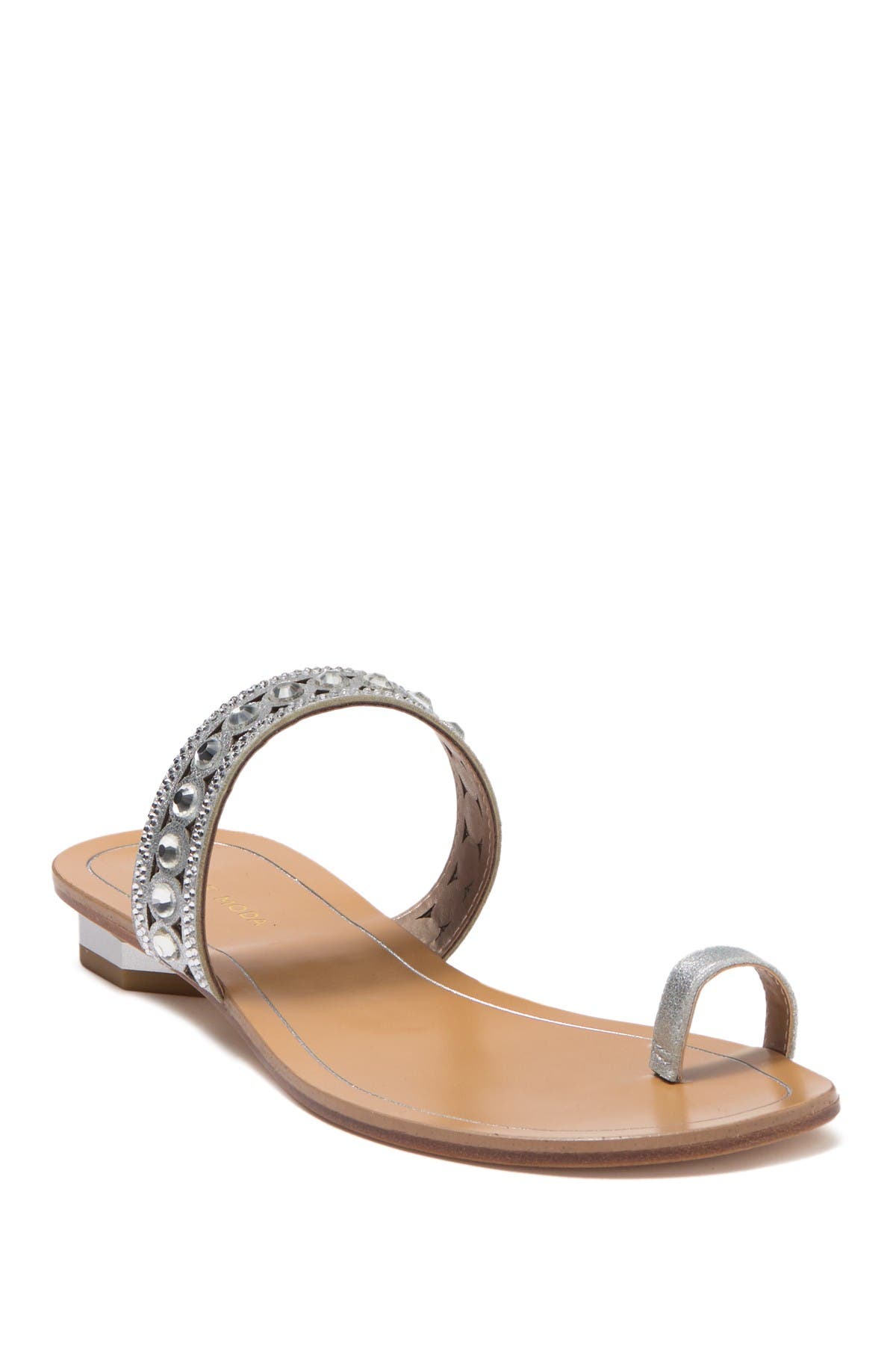 Pelle Moda Ira Embellished Toe Loop Sandal (Women) | Nordstromrack