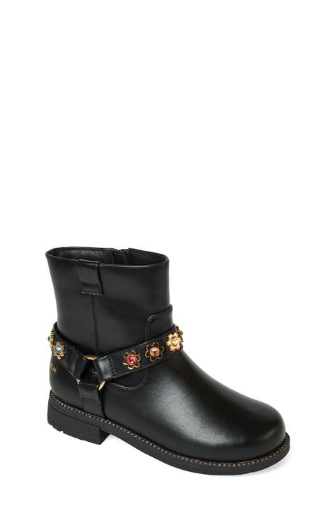 Kids' Octavia Faux Leather Biker Boot