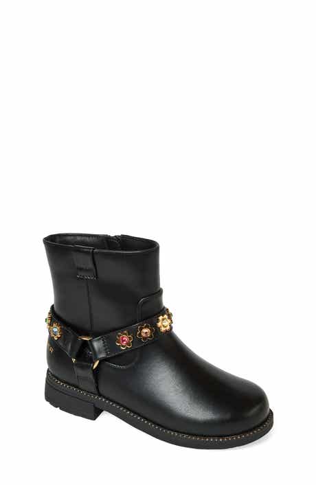 Kids' Octavia Faux Leather Biker Boot