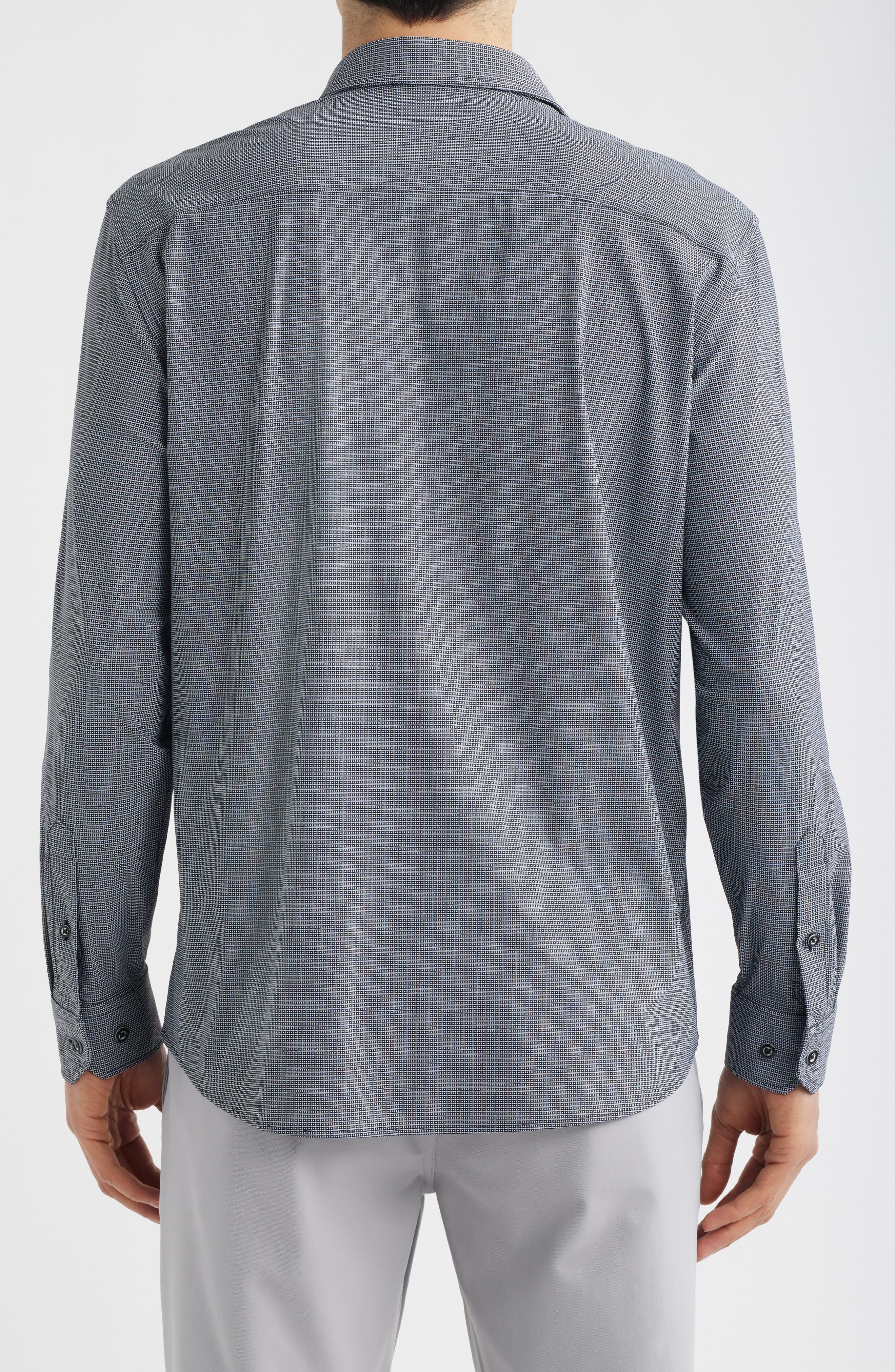 XC Motion Performance Knit Button-Up Shirt - image 2