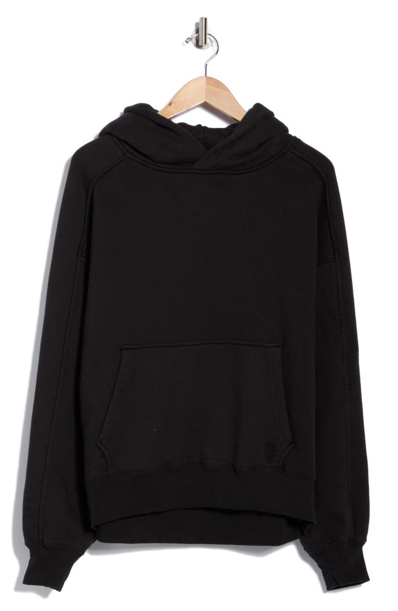 Free People A Cut Above Cotton Hoodie, Alternate, color, 