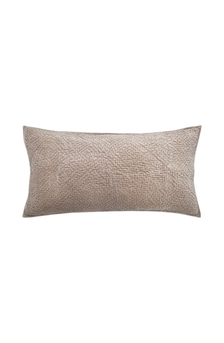 ELISABETH YORK Vela Fawn King Sham, Main, color, Brown