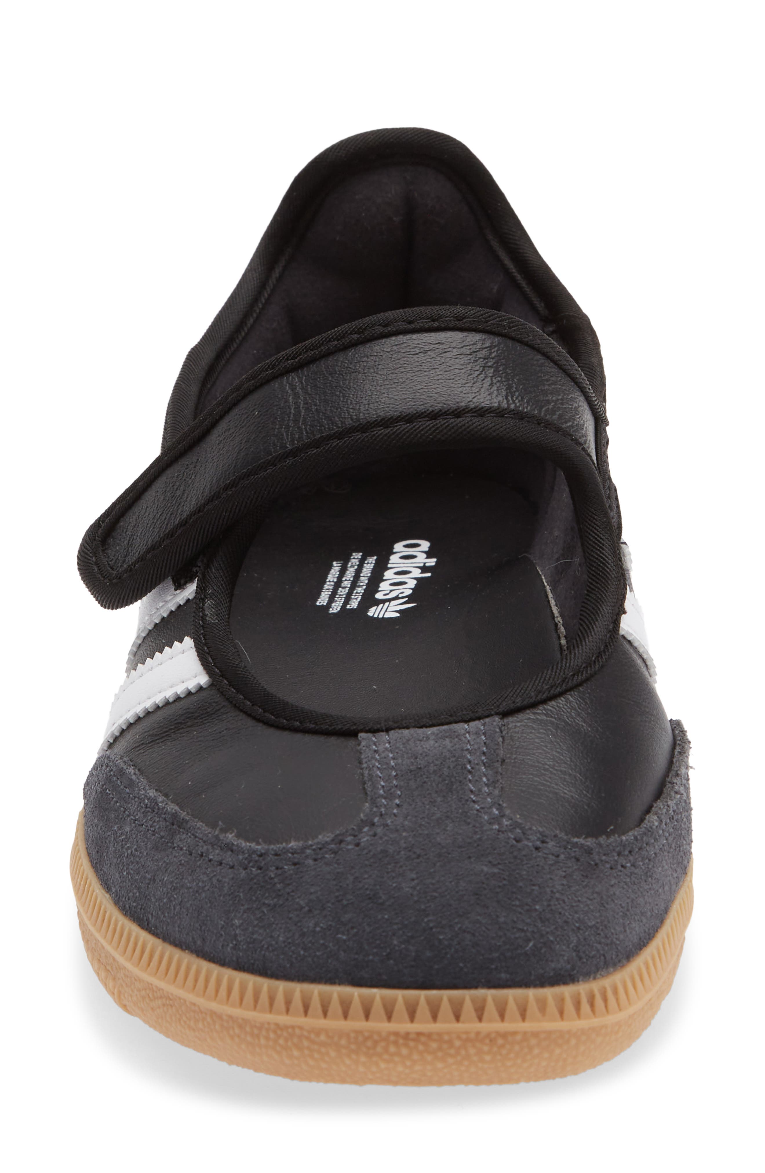 adidas Samba Jane Sneaker, Alternate, color, White/ Carbon/ Black