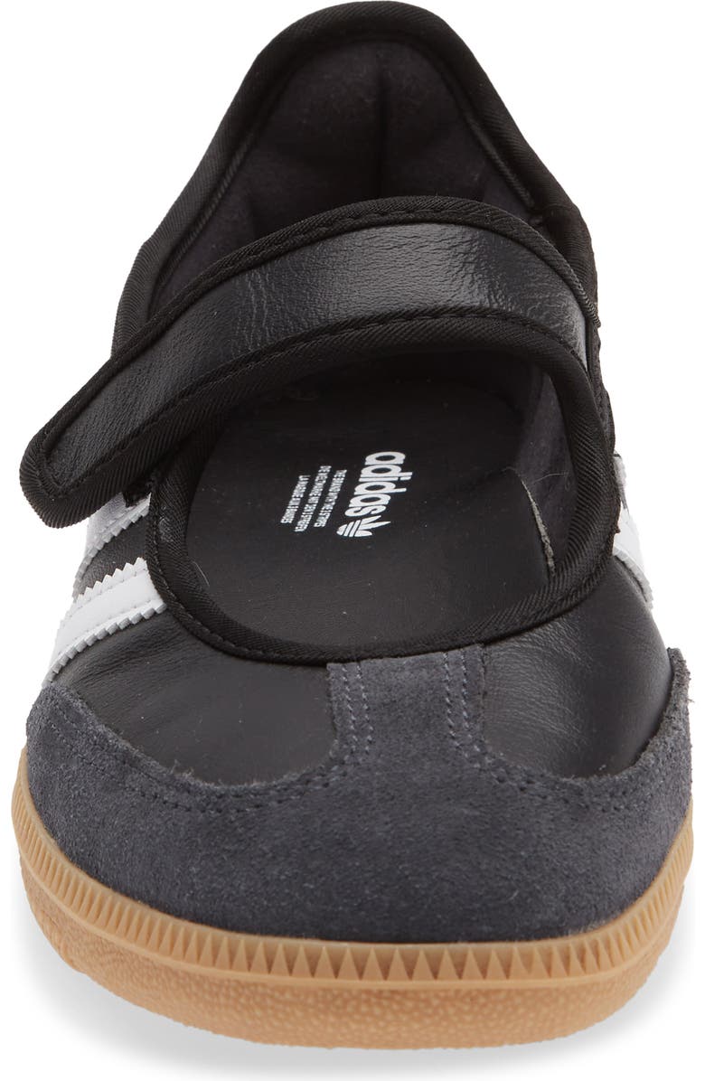 adidas Samba Jane Sneaker, Alternate, color, White/ Carbon/ Black