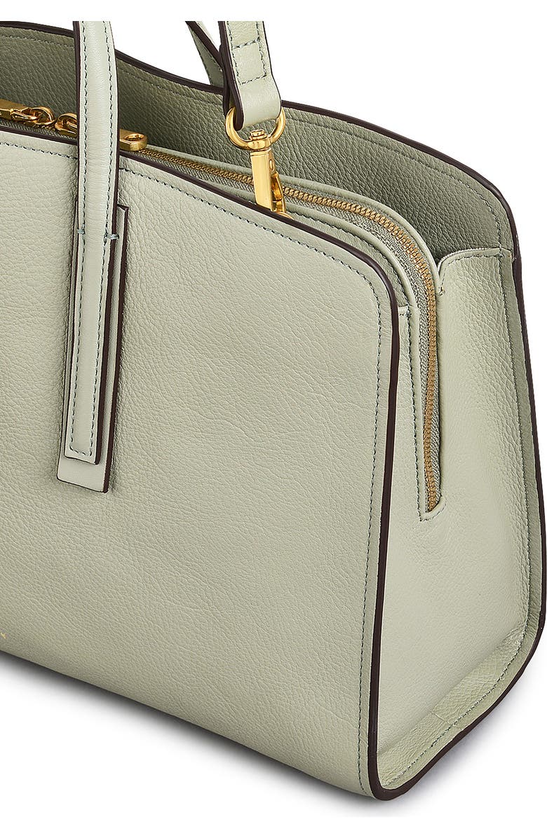 Radley Arragon Row Medium Zip Around Satchel Bag, Alternate, color, Drizzle