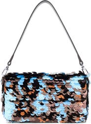 STAUD Timmy Sequin Shoulder Bag