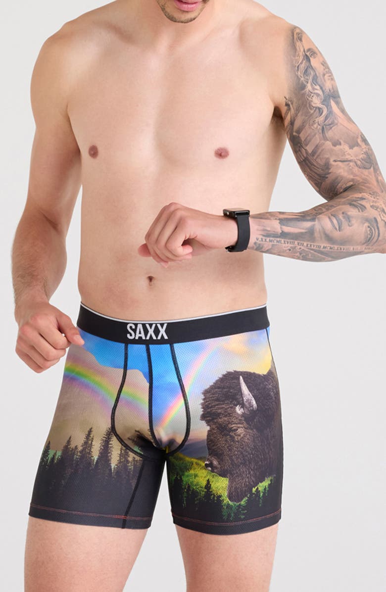 SAXX Volt Breathable Mesh Boxer Briefs, Main, color, 