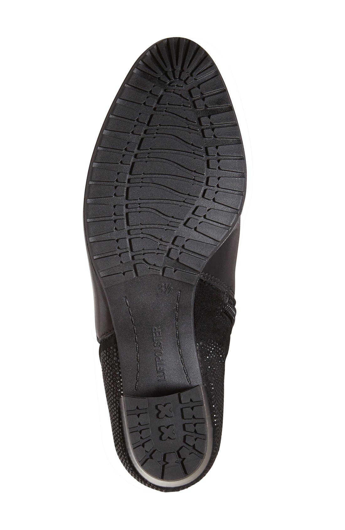 'Patty' Block Heel Boot, Alternate, color, BLACK LEATHER