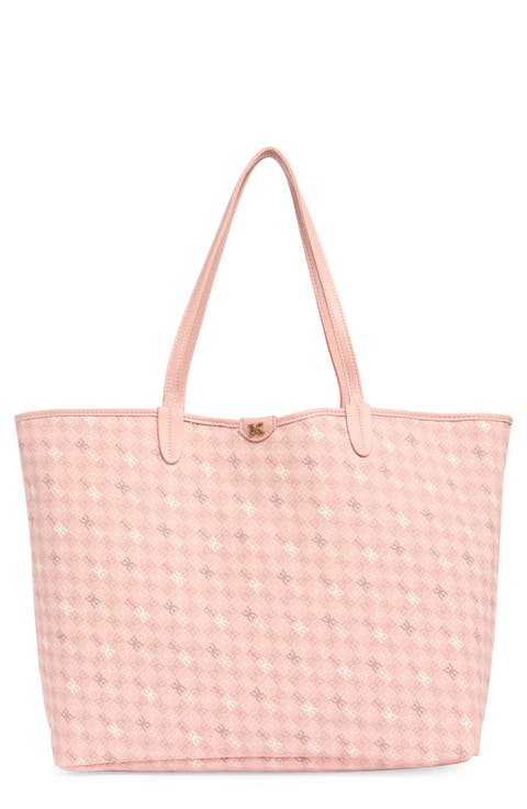 Large Harper Monogram Shopper Tote