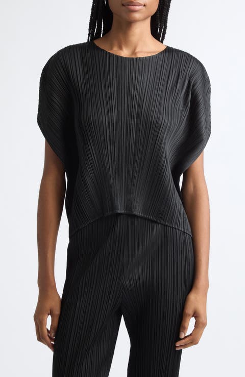 Monthly Colors July Pleated Top