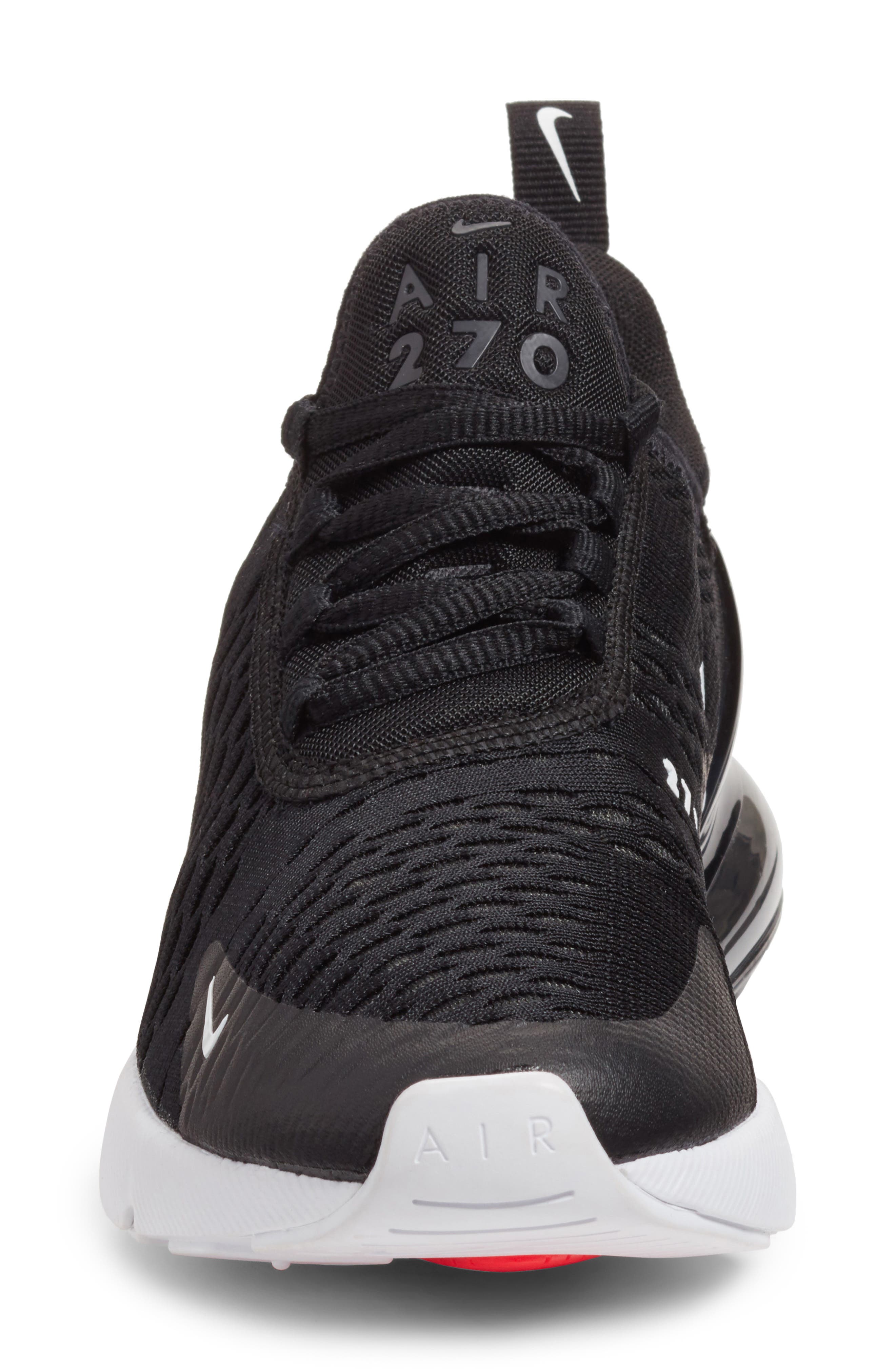 Nike Air Max 270 Sneaker, Alternate, color, 002 Black/Anthracite