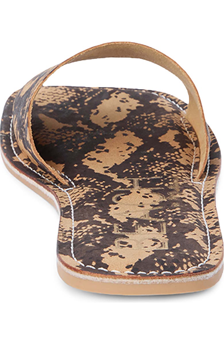 BEACH BY MATISSE Bali Slide Sandal, Alternate, color, Tan Python